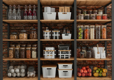 Corralling the Clutter: Kitchen Pantry Ideas